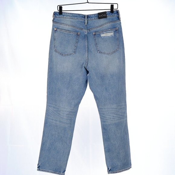 WENS High Rise Mom Jean Distress Size 11 - Picture 6 of 7